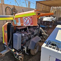 Generator for lights in SSA warehouse