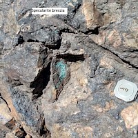 Specularite breccia