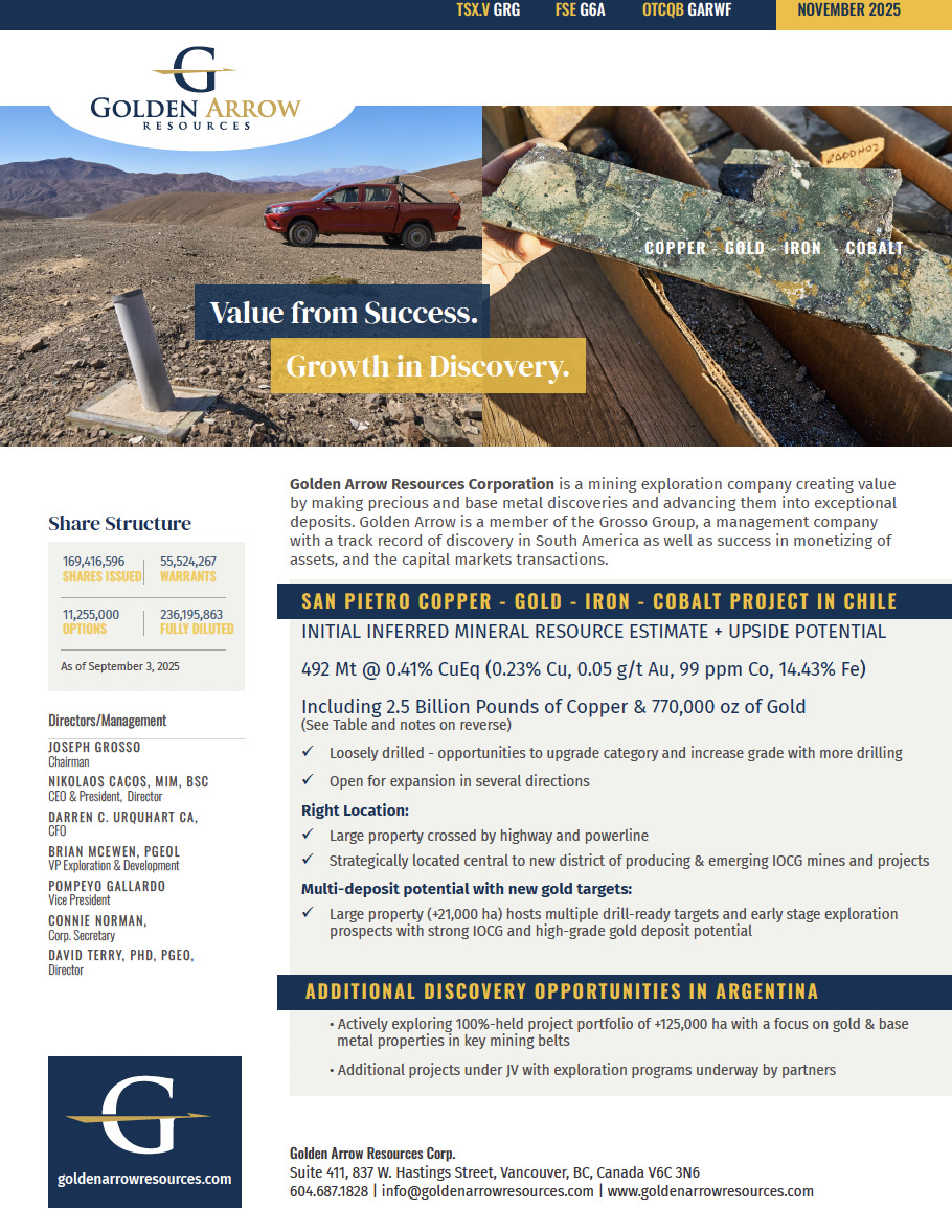 Corporate Fact Sheet - November 2025